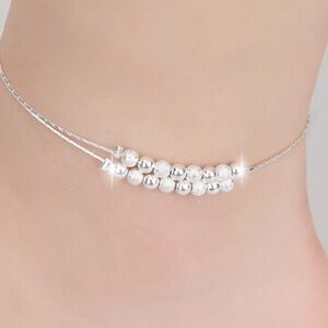 925 stamped sterling silver Anklet NWTS